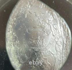 2012 Haliotis Iris $5 Silver Coin Republic Of Palau With Box And COA Super Rare