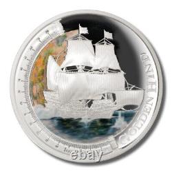 2012 Mayflower ships that changed the world 1 oz silver coin