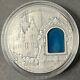 2012 Niue Island $2 Secrets Of Lichtenstein Castle 2 Oz Crystal Art Silver Coin