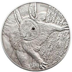 2012 Red Squirrel 1 oz Fine Silver Coin
