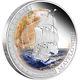 2012 Tuvalu 1$ Ships That Changed The World Mayflower 1oz Proof Silver Coin
