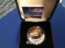 (2013)-20gram-40mm. 999silver proof(Meteorites Cosmic Fireballs) coin