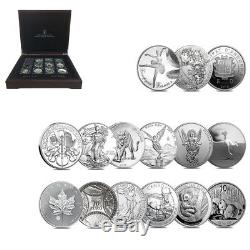 2013 Canada The Fabulous 15 World's Most Famous Silver 15-Coin Set (withBox & COA)