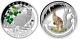 2013 Kangaroos Of The World, Kangury Swiata, 2 X 1oz Silver Proof Coins