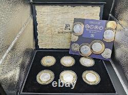 2013 MEXICO HERENCIA NUMISMATICA 100 PESOs PROOF SET (III) Original Box