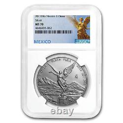 2013 Mexico 1 oz Silver Libertad MS-70 NGC SKU#169591
