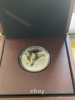 2013 Niue $2 BIRDS OF PREY OSPREY999 Silver One Troy Oz No. 01486 Mintage 5000
