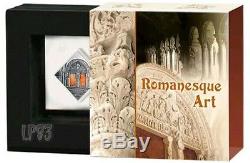 2014 1$ ROMANESQUE Art that Changed the World, Antique finish Silver Coin