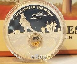 2014 Australia Kangaroo Silver Coin Treasure of the world