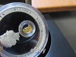 2014 Australia Treasures Of The World Proof 1oz Silver Locket Coin 11442-world