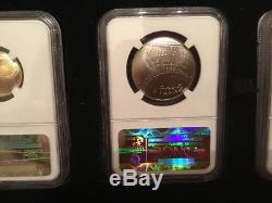 2014 Baseball HOF Three Coins NGC MS70 San Francisco Giants World Champion
