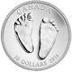 2014 Canada $10 Welcome To The World Baby Feet Pure Silver Coin W All Packaging