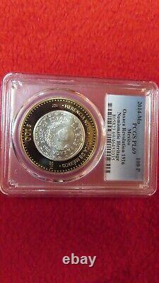 2014 MEXICO 100 PESOS 1916 Oaxaca Revolution Numismatic Heritage SilverCoin PL69