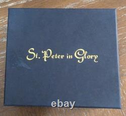 2014 Silver 1 Oz Medal. 999 Peter In Glory Gilden #478 Lower Mintage