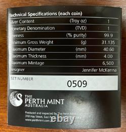 2015 2x1oz Silver Coins Kathryn Janeway Voyager Transporter Set NEW UNOPENED BOX