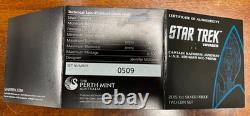 2015 2x1oz Silver Coins Kathryn Janeway Voyager Transporter Set NEW UNOPENED BOX