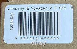 2015 2x1oz Silver Coins Kathryn Janeway Voyager Transporter Set NEW UNOPENED BOX