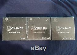 2015 3 Coin Set 6 oz. 999 Silver Viking Series Set # 60 of 1999 World Wide