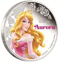 2015 Disney Aurora 1 oz silver coin