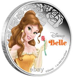 2015 Disney Belle 1 oz silver coin