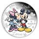 2015 Disney Mickey And Minnie Crazy In Love 1 Oz Silver Coin