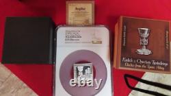 2015 Niue Tyenic Abbey Chalice Missing Works of Art NGC PF66.999 Silver 1 oz CO