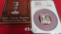 2015 Niue Tyenic Abbey Chalice Missing Works of Art NGC PF66.999 Silver 1 oz CO