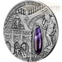 2015 Winter Palace Belvedere Vienna 2 oz Fine Silver Ultra High Relief Coin