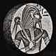 2016 5 Oz. 999 Silver Republic Of Chad King Tut Coin By Scottsdale Mint