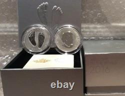 2016 Baby Gift Welcome to the World Pure Silver $10 1/2OZ Coin Canada Baby Feet