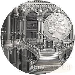 2016 Baroque Amber Art 2 oz Pure Silver Ultra High Relief Coin