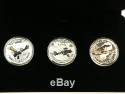 2016 Canada $20 Aircraft Of The First World War 3 Silver Coin Set Sale