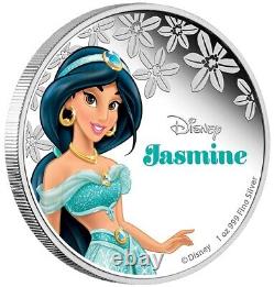 2016 Disney Jasmine 1 oz silver coin