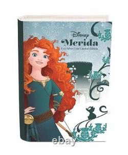 2016 Disney Merida 1 oz silver coin