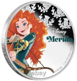 2016 Disney Merida 1 oz silver coin
