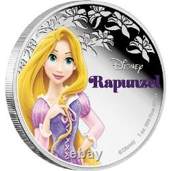 2016 Disney Rapunzel 1 oz silver coin
