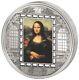 2016 Mona Lisa Masterpieces Of Art Leondardo Da Vinci Silver Coin With Swarovski