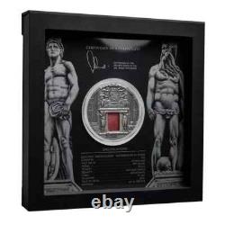 2016 Palazzo ducale sala Dell'anticollegio masterpieces in stone 3oz silver coin