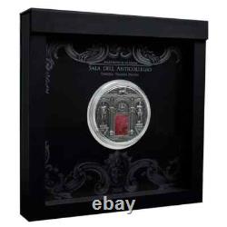 2016 Palazzo ducale sala Dell'anticollegio masterpieces in stone 3oz silver coin