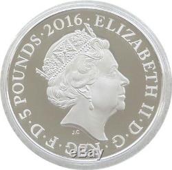 2016 Royal Mint First World War Dreadnought UK £5 Five Pound Silver Proof Coin