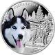2016 Siberian Husky 1 Oz Silver Coin