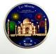 2016 Taj Mahal Landmarks At Night 2 Oz Pure Silver Coin