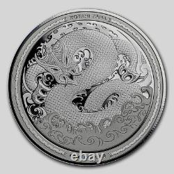 2017- 1 OZ Silver Proof Coin- Legend of Taniwha Maori Art