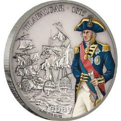 2017 Battle of Trafalgar Battles That Changed History 1 oz Fine Silver Coin