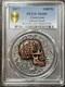 2017 Cameroun 1 Oz Silver Carved Skulls Carved Skull Pcgs Ms69 Antique Finish