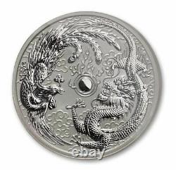 2017 Dragon & Phoenix Error 1 Oz Silver NGC MS70