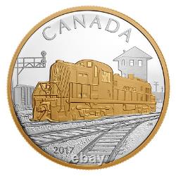 2017 The RS 20 locomotives across Canada 1 oz fine silver coin