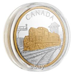 2017 The RS 20 locomotives across Canada 1 oz fine silver coin