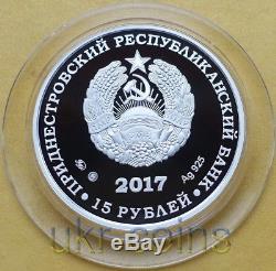 2017 Transnistria 1/2 Oz Silver Coin 2018 FIFA World Cup Russia Football Soccer