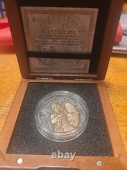 2017 Zeus Gods of Olympus 2 oz Ultra High Relief Pure Silver Coin